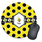 Honeycomb Round Mouse Pad