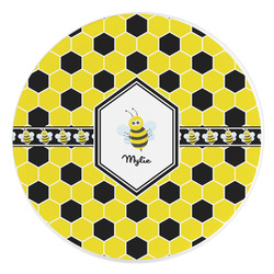 Honeycomb Round Stone Trivet (Personalized)