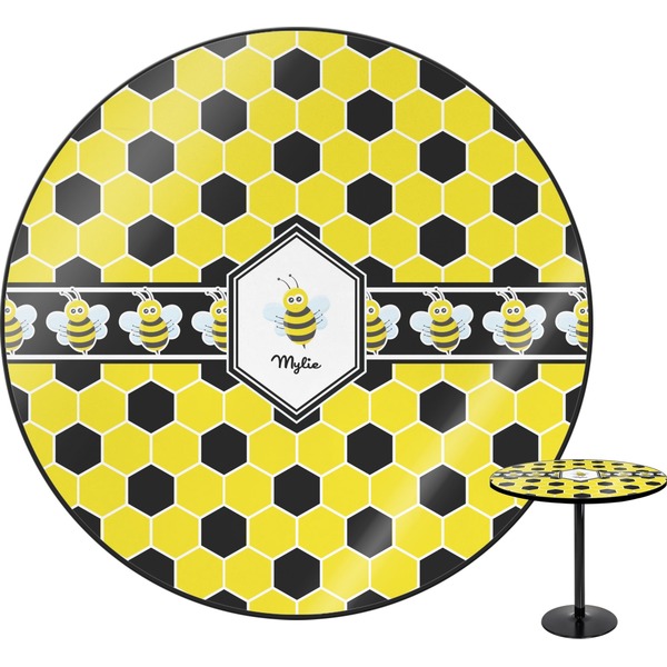 Custom Honeycomb Round Table - 30" (Personalized)