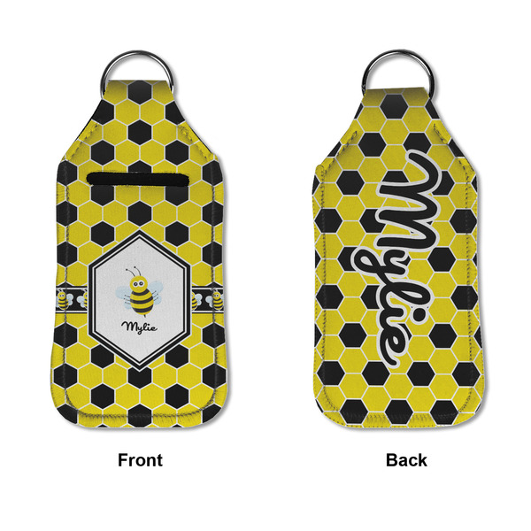 Honeycomb Sanitizer Holder Keychain - Large APPROVAL (Flat)