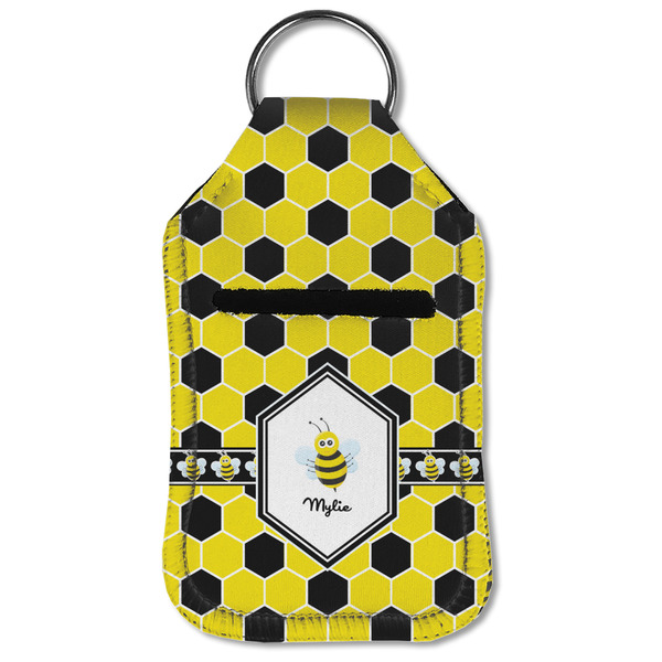 Honeycomb Sanitizer Holder Keychain - Small (Front Flat)