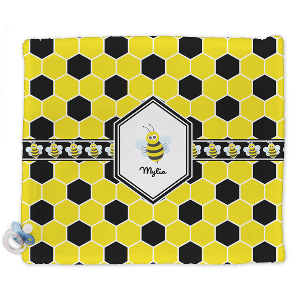 Custom Honeycomb Security Blanket - Single Sided (Personalized)
