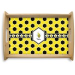 Honeycomb Natural Wooden Tray - Small (Personalized)