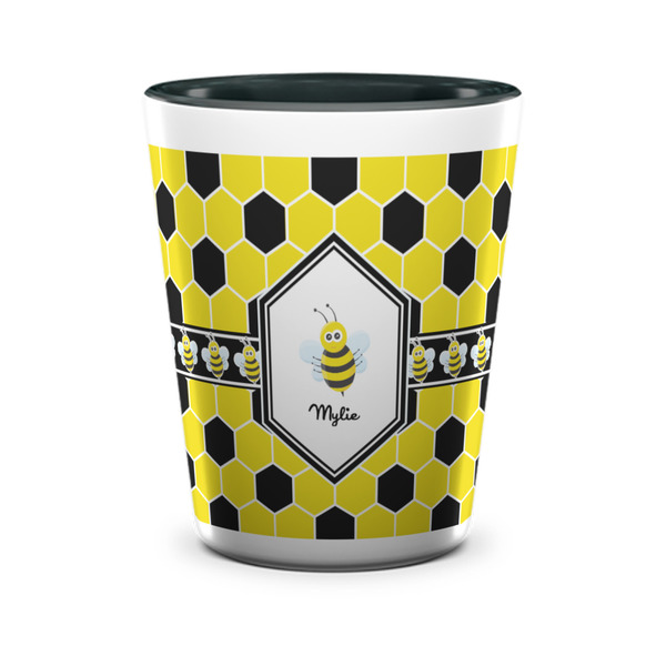 Honeycomb Shot Glass - Two Tone - FRONT
