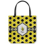 Honeycomb Canvas Tote Bag - Small - 13"x13" (Personalized)