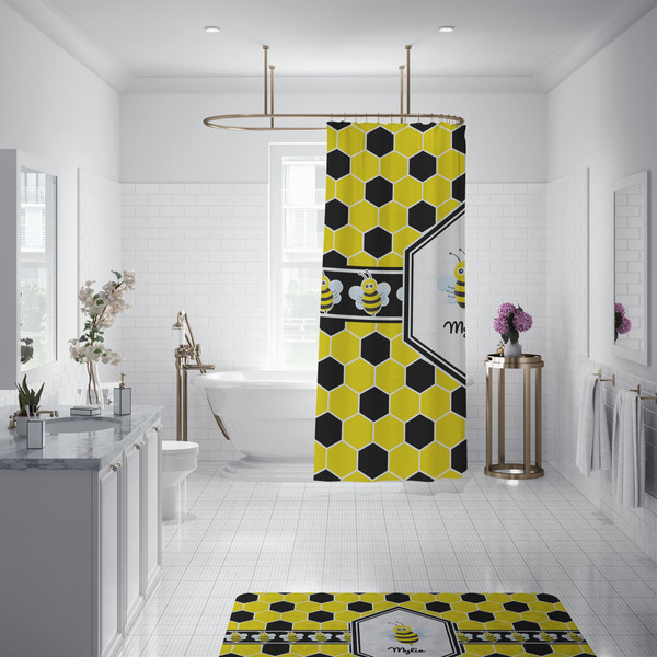 Honeycomb Shower Curtain - 70"x83"