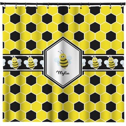 Honeycomb Shower Curtain - 71" x 74" (Personalized)