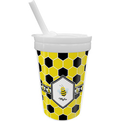 Honeycomb Sippy Cup with Straw (Personalized)