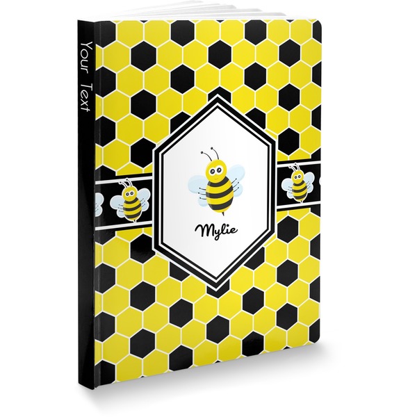 Custom Honeycomb Softbound Notebook - 5.75" x 8" (Personalized)