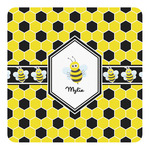 Honeycomb Square Decal - Small (Personalized)