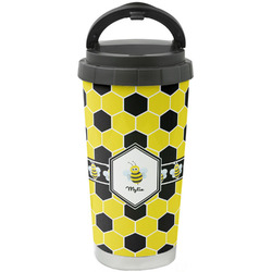 Honeycomb Stainless Steel Coffee Tumbler (Personalized)