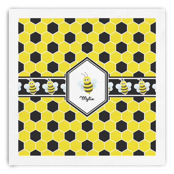 Custom Honeycomb Paper Dinner Napkins (Personalized)
