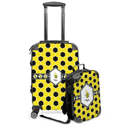 Honeycomb Kids 2-Piece Luggage Set - Suitcase & Backpack (Personalized)