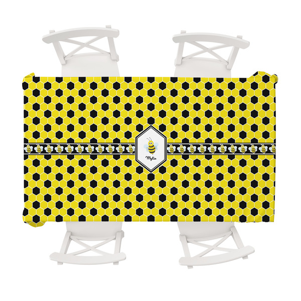 Custom Honeycomb Tablecloth - 58"x102" (Personalized)