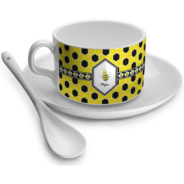 Custom Honeycomb Tea Cup - Single (Personalized)