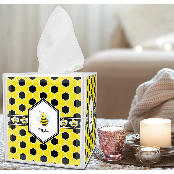 Honeycomb Tissue Box - LIFESTYLE