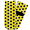 Honeycomb Toddler Ankle Socks - Single Pair - Front and Back
