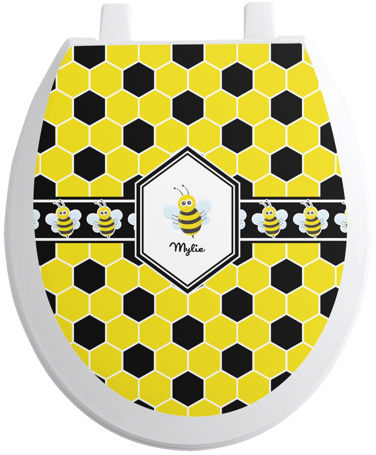 Custom Toilet Seat Decal (Personalized) YouCustomizeIt