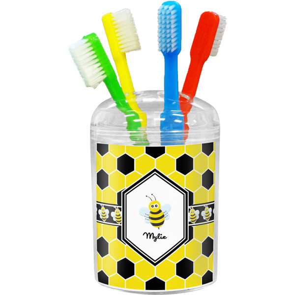Custom Honeycomb Toothbrush Holder (Personalized)