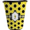 Honeycomb Waste Basket - Single Sided (Black) (Personalized)