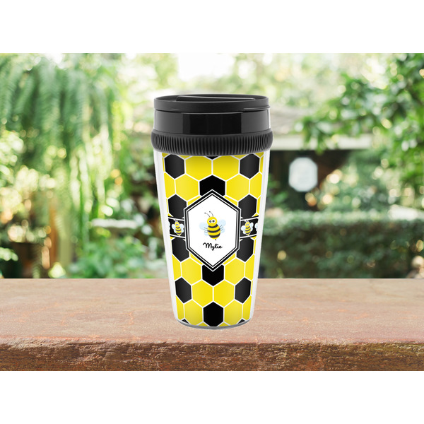Honeycomb Travel Mug Lifestyle (Personalized)