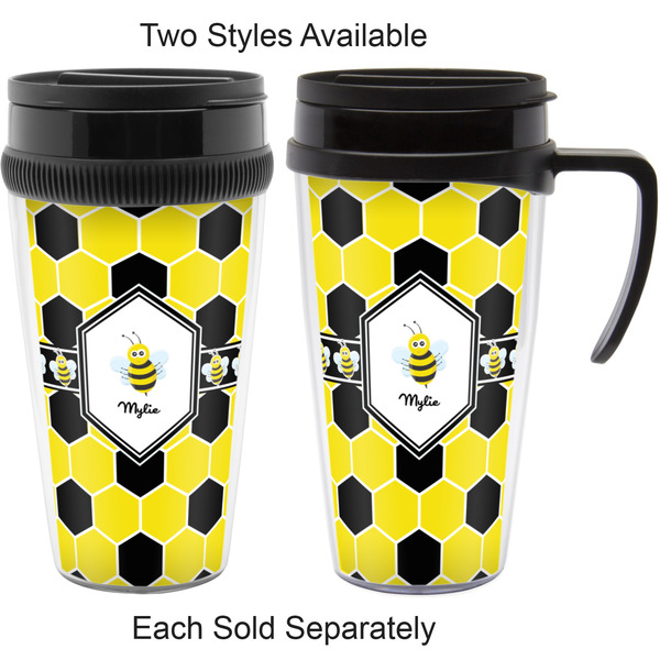 Honeycomb Travel Mugs - with & without Handle