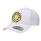 Honeycomb Trucker Hat - White