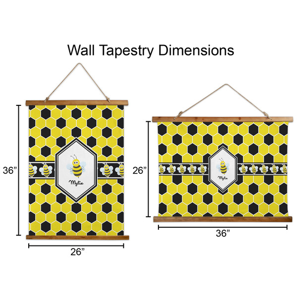 Honeycomb Wall Hanging Tapestries - Parent/Sizing