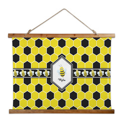 Honeycomb Wall Hanging Tapestry - Wide (Personalized)