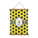 Honeycomb Wall Hanging Tapestry - Tall (Personalized)
