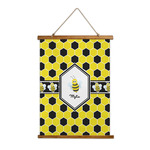 Honeycomb Wall Hanging Tapestry - Tall (Personalized)