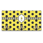 Honeycomb Wall Mounted Coat Rack (Personalized)