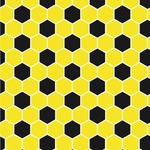 Honeycomb Wallpaper & Surface Covering (Water Activated 24"x 24" Sample)
