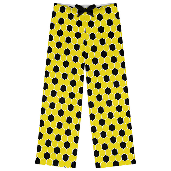 Custom Honeycomb Womens Pajama Pants - L