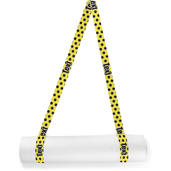 Custom Honeycomb Yoga Mat Strap (Personalized)