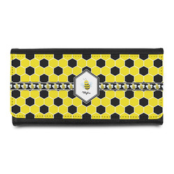 Honeycomb Leatherette Ladies Wallet (Personalized)