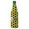 Honeycomb Zipper Bottle Cooler - ANGLE (bottle)