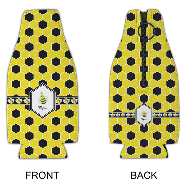 Honeycomb Zipper Bottle Cooler - APPROVAL
