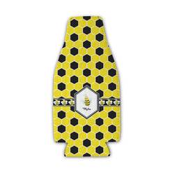 Honeycomb Zipper Bottle Cooler (Personalized)