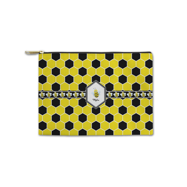 Custom Honeycomb Zipper Pouch - Small - 8.5"x6" (Personalized)