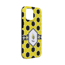 Honeycomb iPhone Case - Rubber Lined - iPhone 13 Mini (Personalized)