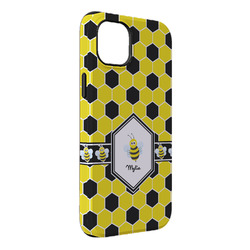 Honeycomb iPhone Case - Rubber Lined - iPhone 14 Pro Max (Personalized)