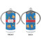 Boats & Palm Trees 12 oz Stainless Steel Sippy Cups - APPROVAL