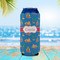 Boats & Palm Trees 16oz Can Sleeve - LIFESTYLE