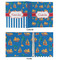Boats & Palm Trees 3 Ring Binders - Full Wrap - 1" - APPROVAL