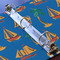 Boats & Palm Trees 3 Ring Binders - Full Wrap - 1" - DETAIL