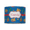 Boats & Palm Trees 8" Drum Lampshade - FRONT (Fabric)