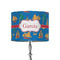 Boats & Palm Trees 8" Drum Lamp Shade - Fabric (Personalized)