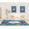Boats & Palm Trees 8'x10' Indoor Area Rugs - IN CONTEXT