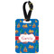 Boats & Palm Trees Aluminum Luggage Tag (Personalized)